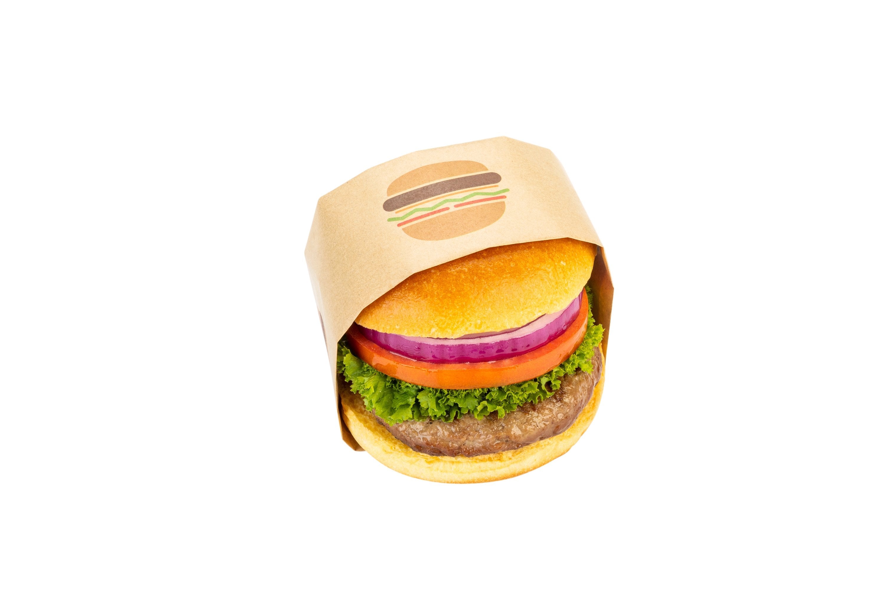  Restaurantware Greaseproof Paper Food Wrap, Fry Basket Liner,  Sandwich Wrap, Burger Wrap - Mini Burger - 12 x 12 - 500ct Box: Home &  Kitchen