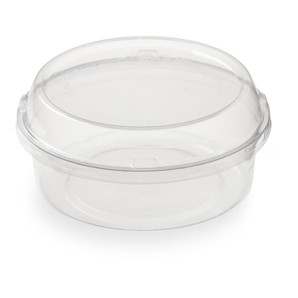 8 Ounces Basic Nature PLA Compostable Cold To Go Deli Container 500 count box