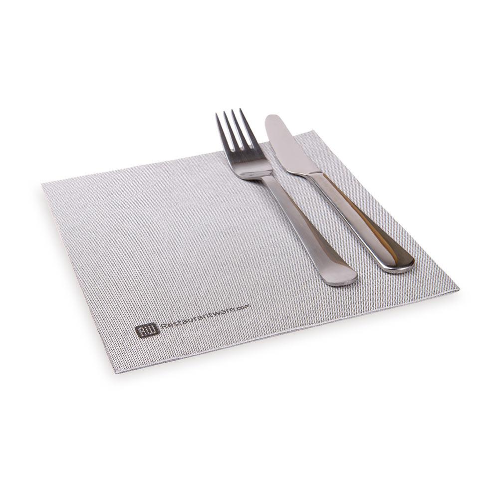 Luxenap Micropoint 2 Ply Disposable Napkins in Grey 40.64 cm 1800 count box