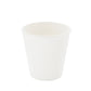One Lid Three Sizes 8 ounces White Disposable Ripple Wall Coffee and Tea Cup 500 count box