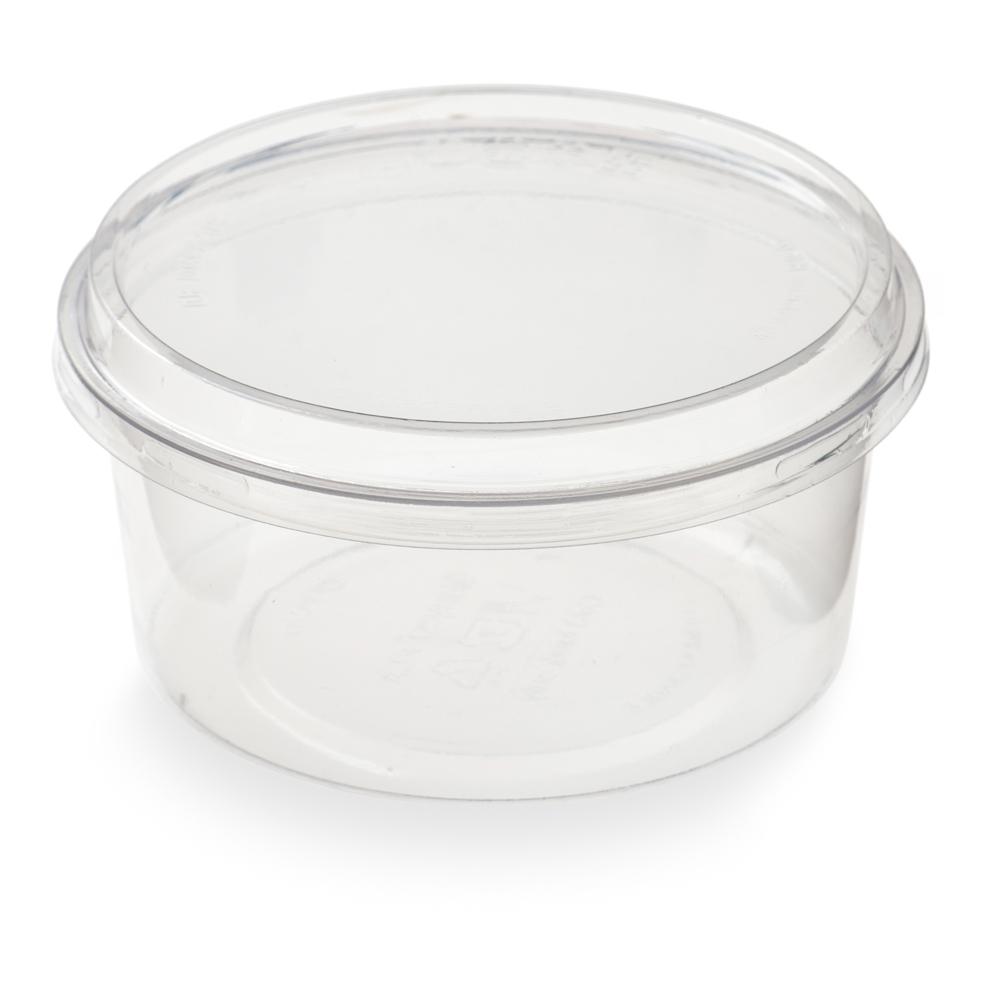 12 Ounces Basic Nature PLA Compostable Cold To Go Deli Container 500 count box
