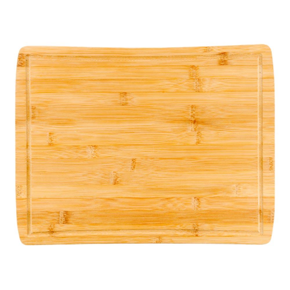 Oblong Bamboo Serving Board 17.5 x 34.93 cm 1 count box