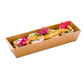 Matsuri Vision Kraft Paper Small Maki Sushi Container - 6 1/2" x 1 3/4" x 1 1/2" - 100 count box - www.ecoware.ae                               