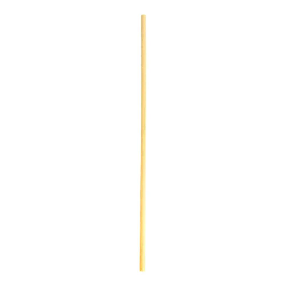 Natural Hay Drinking Straw - Biodegradable - 8" - 1000 count box - www.ecoware.ae                               