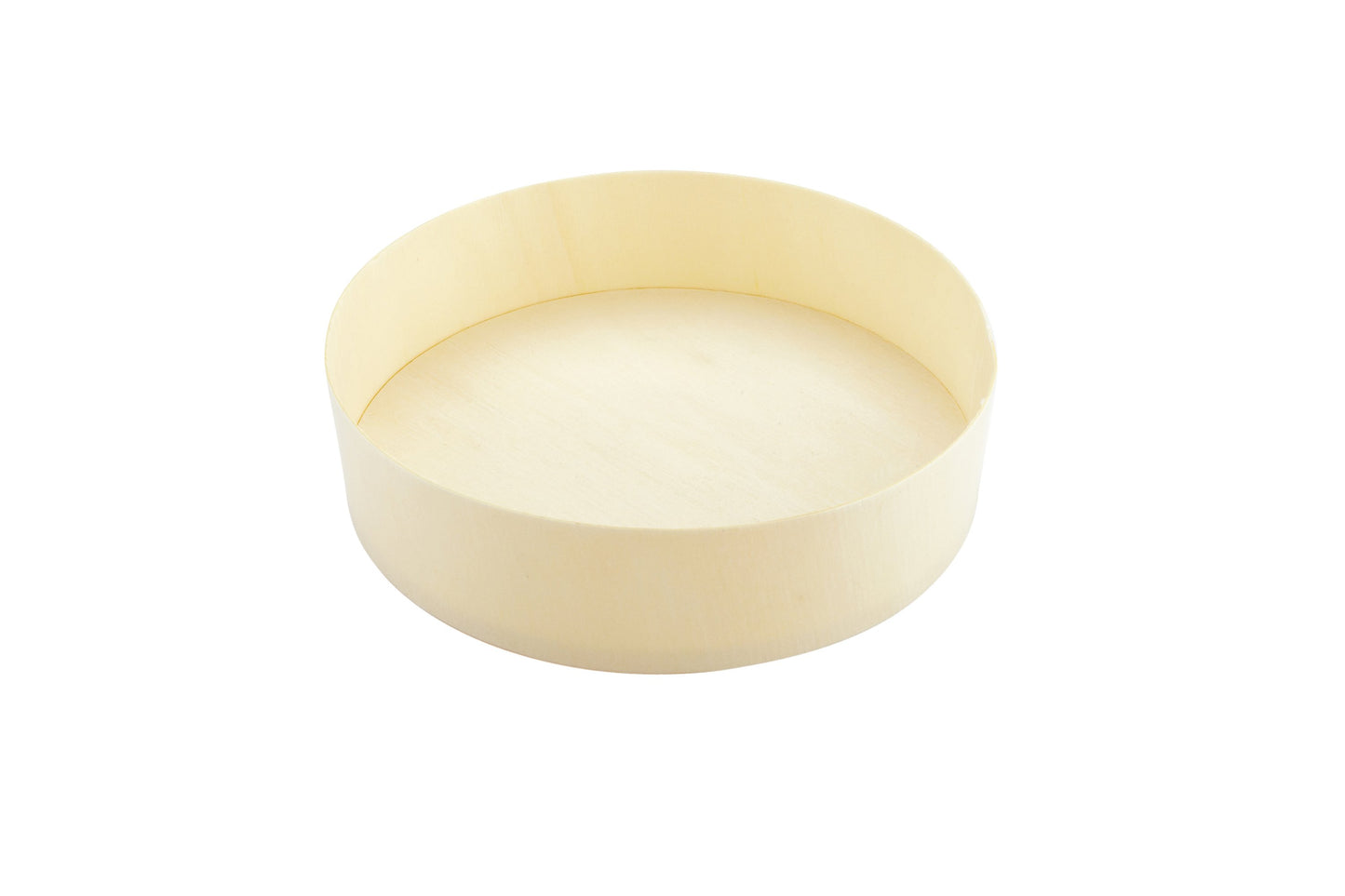 Taipei Collection Large Round Poplar Container 6.75 inches 100 count box