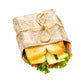 Kraft Paper Sandwich Wrap and Fry Basket Liner - Triple Decker, Greaseproof - 12" x 12" - 500 count box - www.ecoware.ae                               