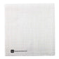 Luxenap Micropoint 2 Ply Disposable Napkins in White with Grey Threads 40.64 cm 1800 count box