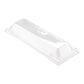 Taipei Collection Plastic Lid for Long Flare Rectangular Poplar Container 100 count box