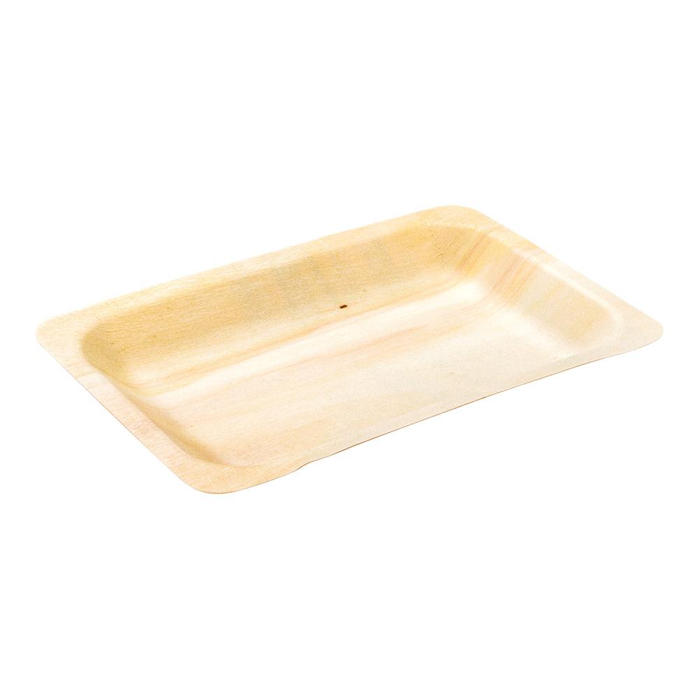 Wood Rectangle Plate Medium 13.97 cm 200 count box