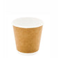 One Lid Three Sizes 8 ounces Kraft Disposable Double Wall Coffee and Tea Cup 500 count box