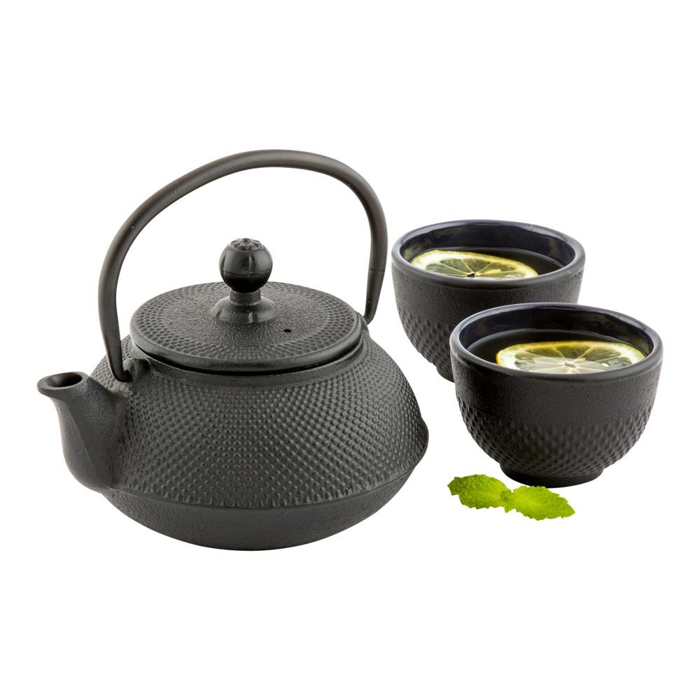 Tetsubin Hobnail Black Cast Iron Teapot 20 ounces 1 count box