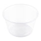 Basic Nature 3 oz Clear PLA Plastic Portion Cup - Compostable - 2 3/4" x 2 3/4" x 1 1/2" - 2000 count box