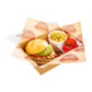 Kraft Paper Food Wrap and Basket Liner - Sexy Lips, Greaseproof - 12" x 12" - 500 count box