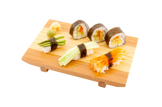 Premium Japanese Buddha Sushi Plate 24.13 cm 1 count box