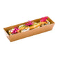 Matsuri Vision Kraft Paper Small Maki Sushi Container - 6 1/2" x 1 3/4" x 1 1/2" - 100 count box - www.ecoware.ae                               