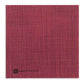 Luxenap Micropoint 2 Ply Disposable Napkins in Bordeaux with Black Threads 40.64 cm 1800 count box