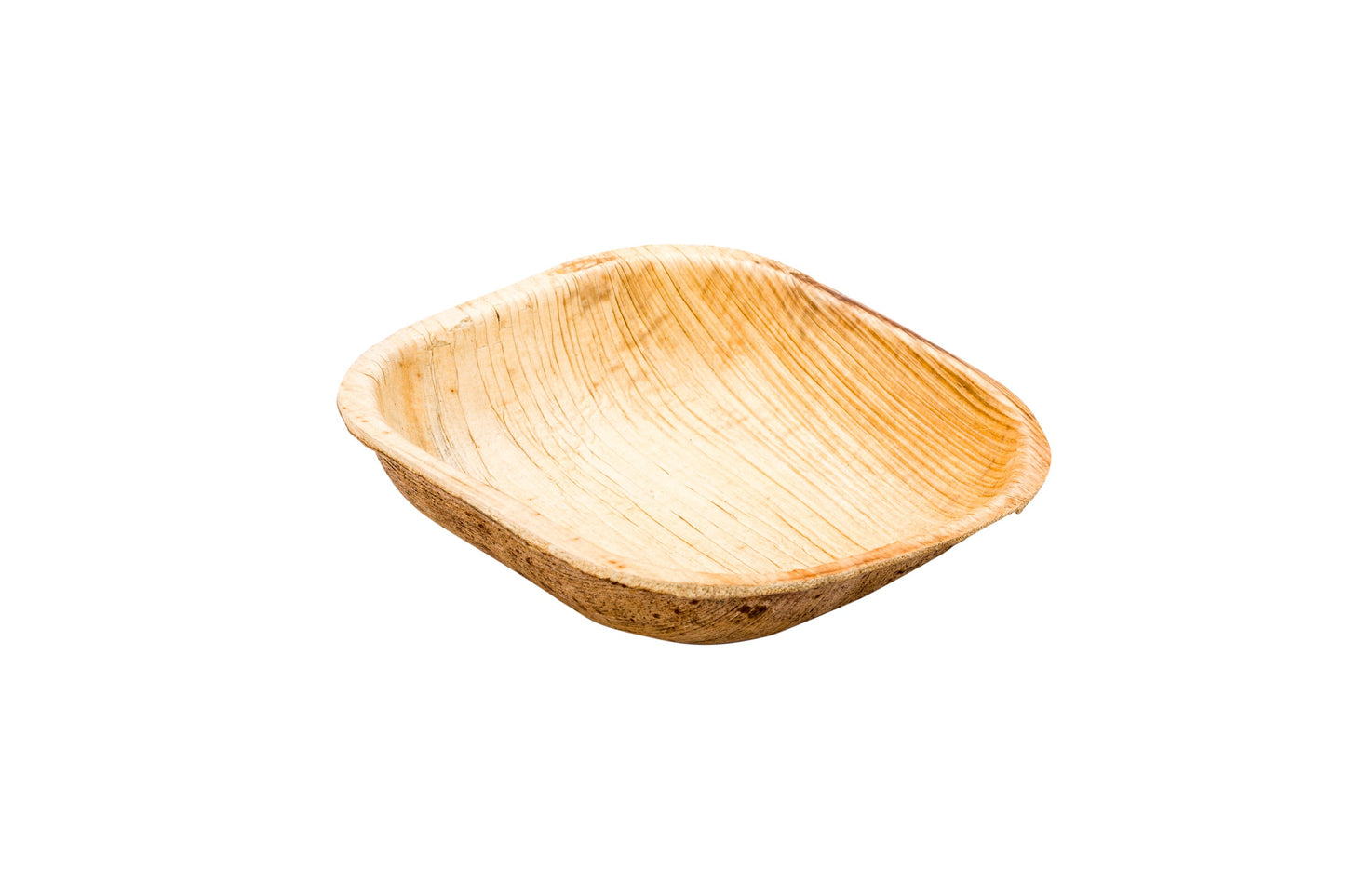 Indo Palm Leaf Biodegradable Square Bowl 8.89 cm 100 count box