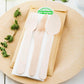Eco Luxe Cutlery Set with Napkin and Recycled Paper Pouch 100 count box