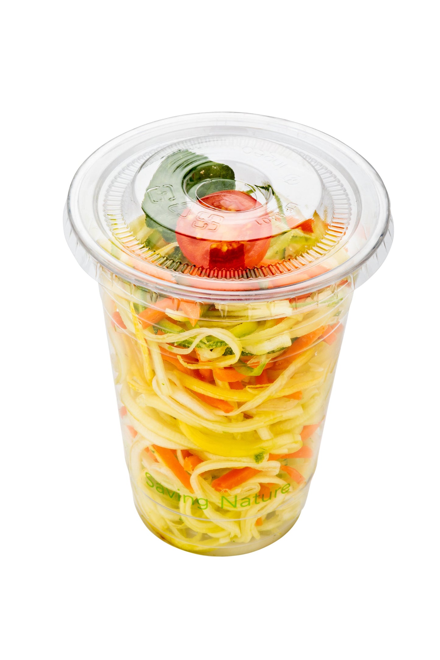 Basic Nature PLA Compostable Cold Cup Lid 1000 count box