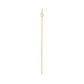 Bamboo White Pearl Skewer 15.24 cm 1000 count box