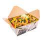 Bio Tek 98 oz Rectangle Newsprint Paper #4 Bio Box Take Out Container - 8 1/2" x 6 1/4" x 3 1/2" - 200 count box