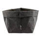DuraLux Black Paper Washable Bag - 7 3/4" x 7 3/4" x 9 3/4" - 1 count box