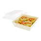 Taipei Collection Plastic Lid for Flare Square Poplar Container 100 count box