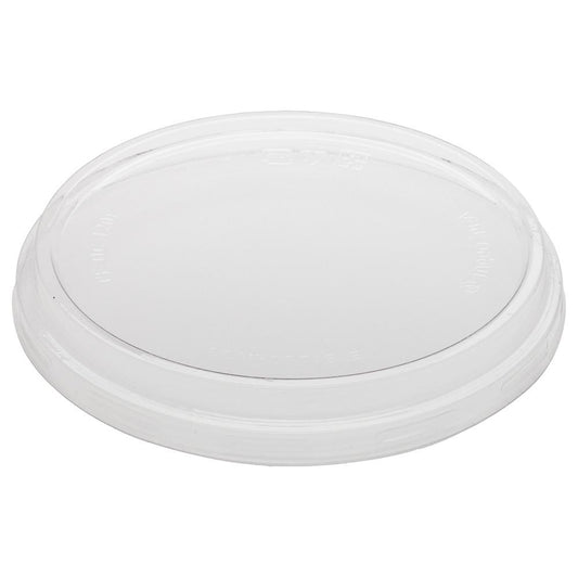 Basic Nature PLA Compostable Cold To Go Deli Container Lid, These lids are durable, perfect to use with our PLA Compostable Cold To Go Deli Containers. 
