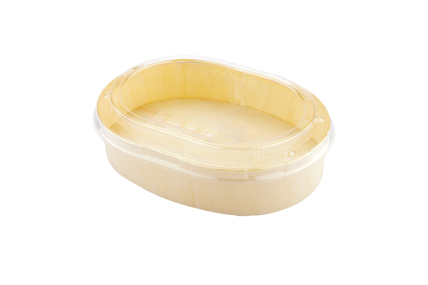 Taipei Collection Plastic Lid for Oval Poplar Container 100 count box