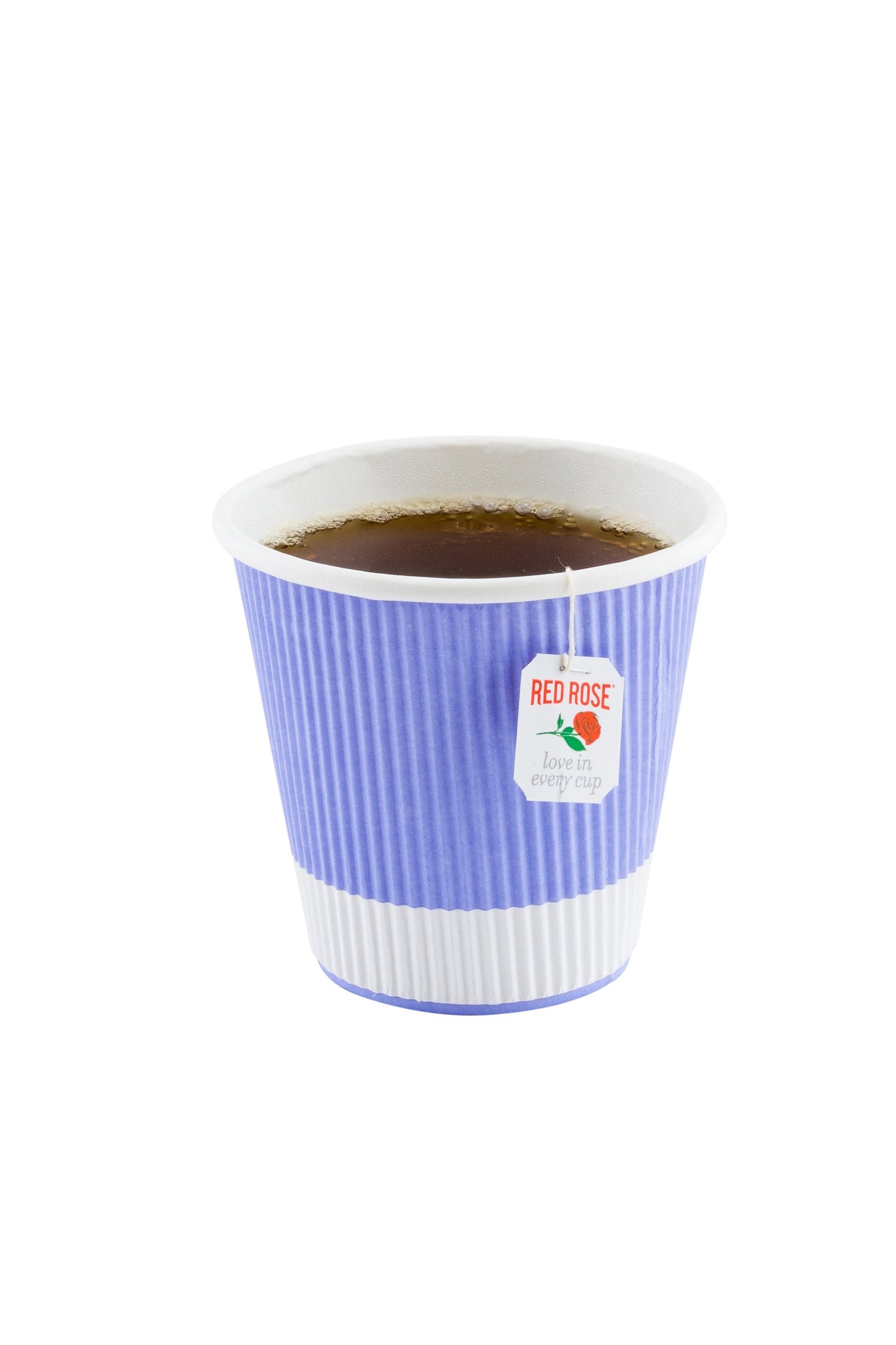 8 oz Light Purple Paper Coffee Cup - Ripple Wall - 3 1/2" x 3 1/2" x 3 1/4" - 500 count boxwww.ecoware.ae                               