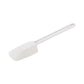 Met Lux White Rubber Spatula - Spoon-Shaped - 14" x 3" x 1/2" - 1 count box