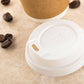 White PS Lids for 4 ounces Coffee and Tea Cup 500 count box