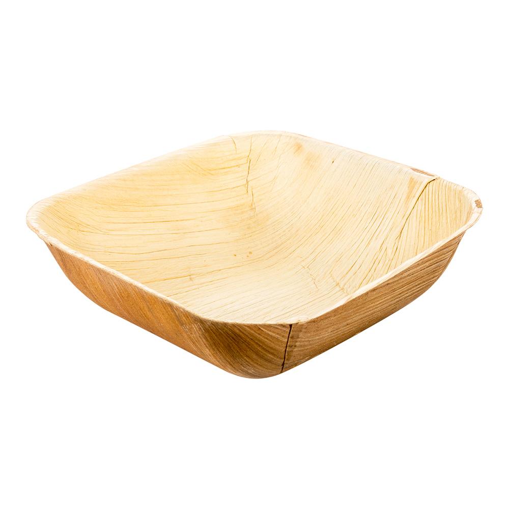 Indo Palm Leaf Biodegradable Square Bowl 13.97 cm 100 count box