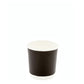 4 ounces Black Disposable Double Wall Coffee and Tea Cup 500 count box