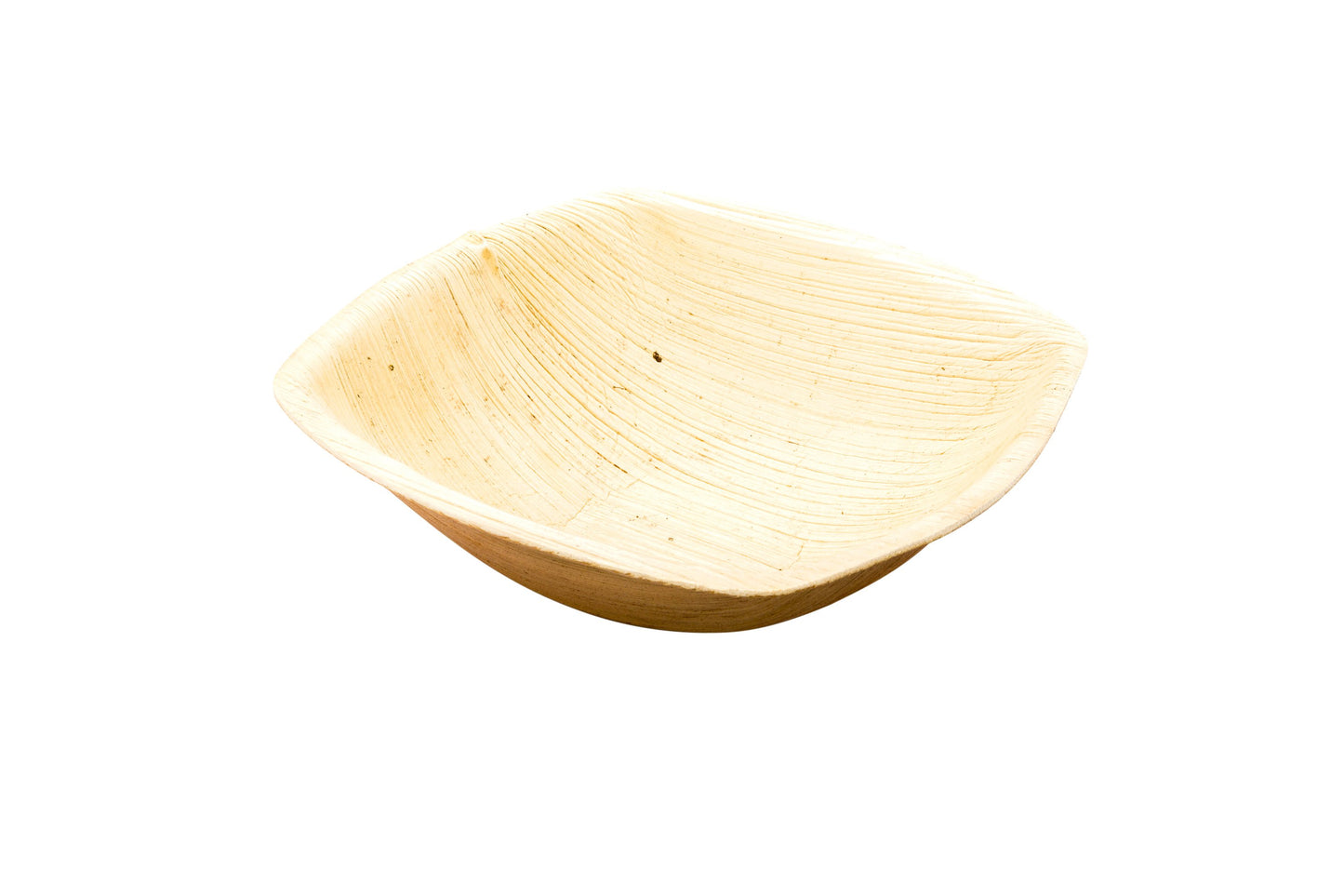Midori Palm Leaf Large Square Bowl 6.5 inches 100 count box