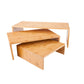 Bamboo Display Stand 30.48 cm depth 3 sizes a set 1 count box