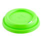 Restpresso Lime Green Plastic Coffee Cup Lid - Fits 8, 12, 16 and 20 oz - 500 count box - www.ecoware.ae                               