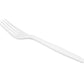 PLA Compostable Fork White 250 count box