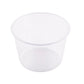 Basic Nature 4 oz Clear PLA Plastic Portion Cup - Compostable - 2 3/4" x 2 3/4" x 2" - 2000 count box
