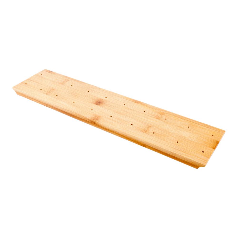 Bamboo Reversible Skewer Holder 20 holes 1 count box