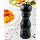 Classic French  Black Wood Pepper Mill - High Gloss - 2 1/4" x 2 1/4" x 7 1/2" - 1 count box - www.ecoware.ae                               