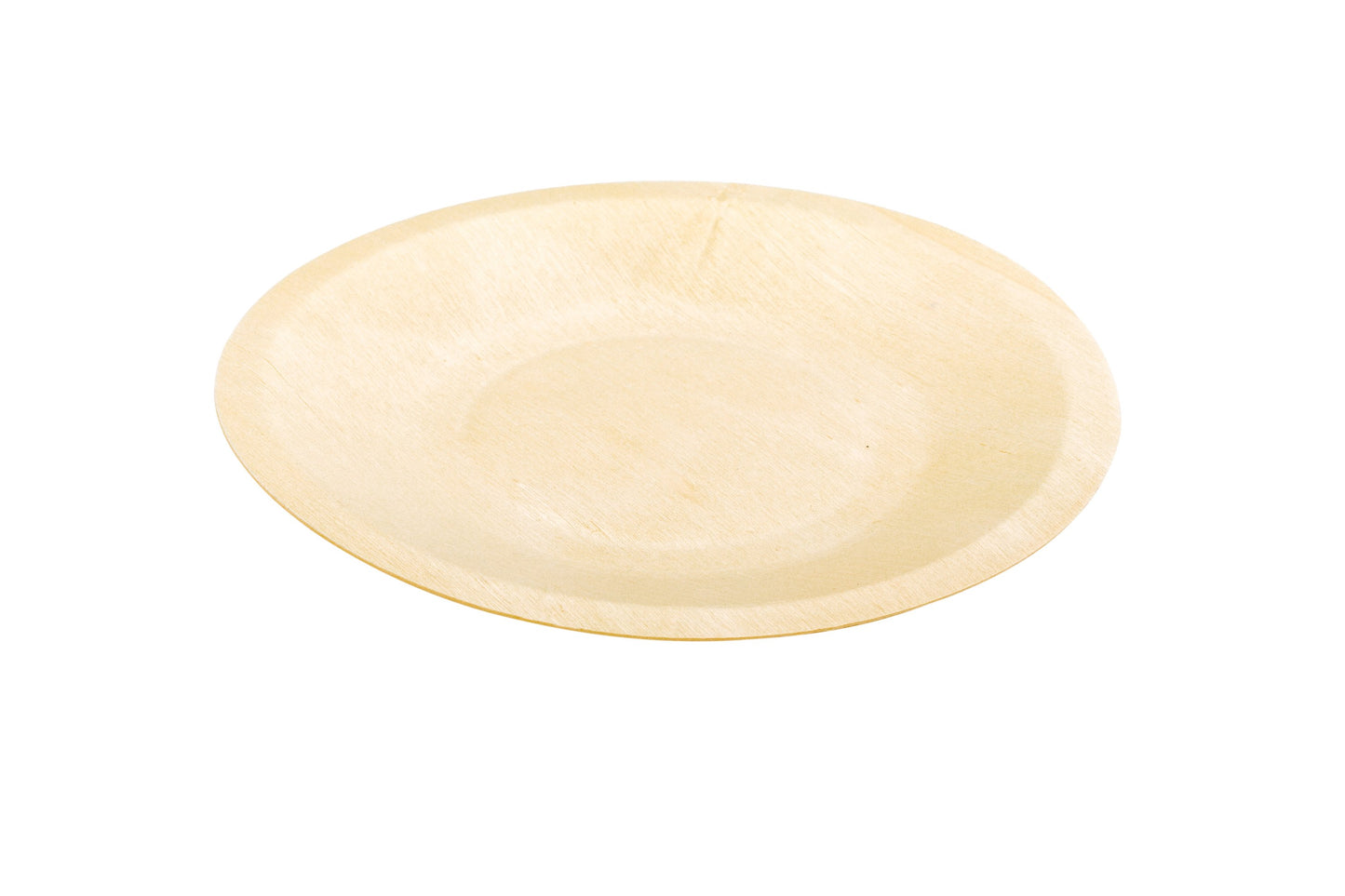 Wood Round Plate 13.97 cm 200 count box