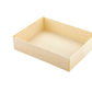 Taipei Collection Short Straight Rectangular Poplar Container 6.3 inches 100 count box