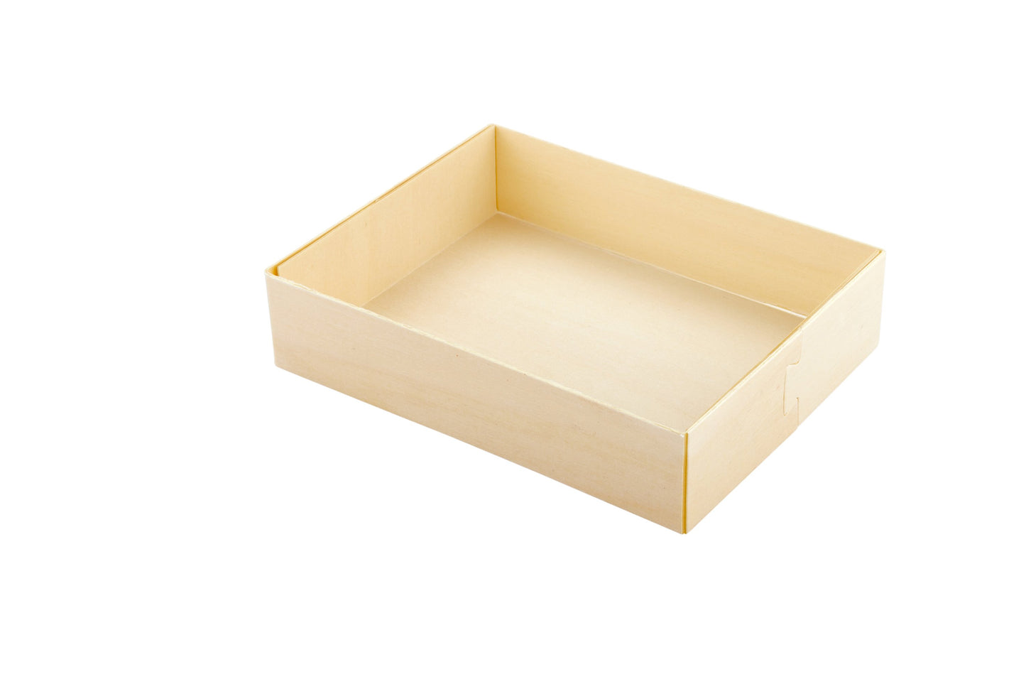 Taipei Collection Short Straight Rectangular Poplar Container 6.3 inches 100 count box